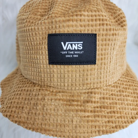 VANS Patch Brown Bucket Hat Unisex. - Picture 6 of 9